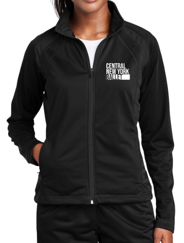 Central New York Ballet Store - womens embroidered ballet track jacket