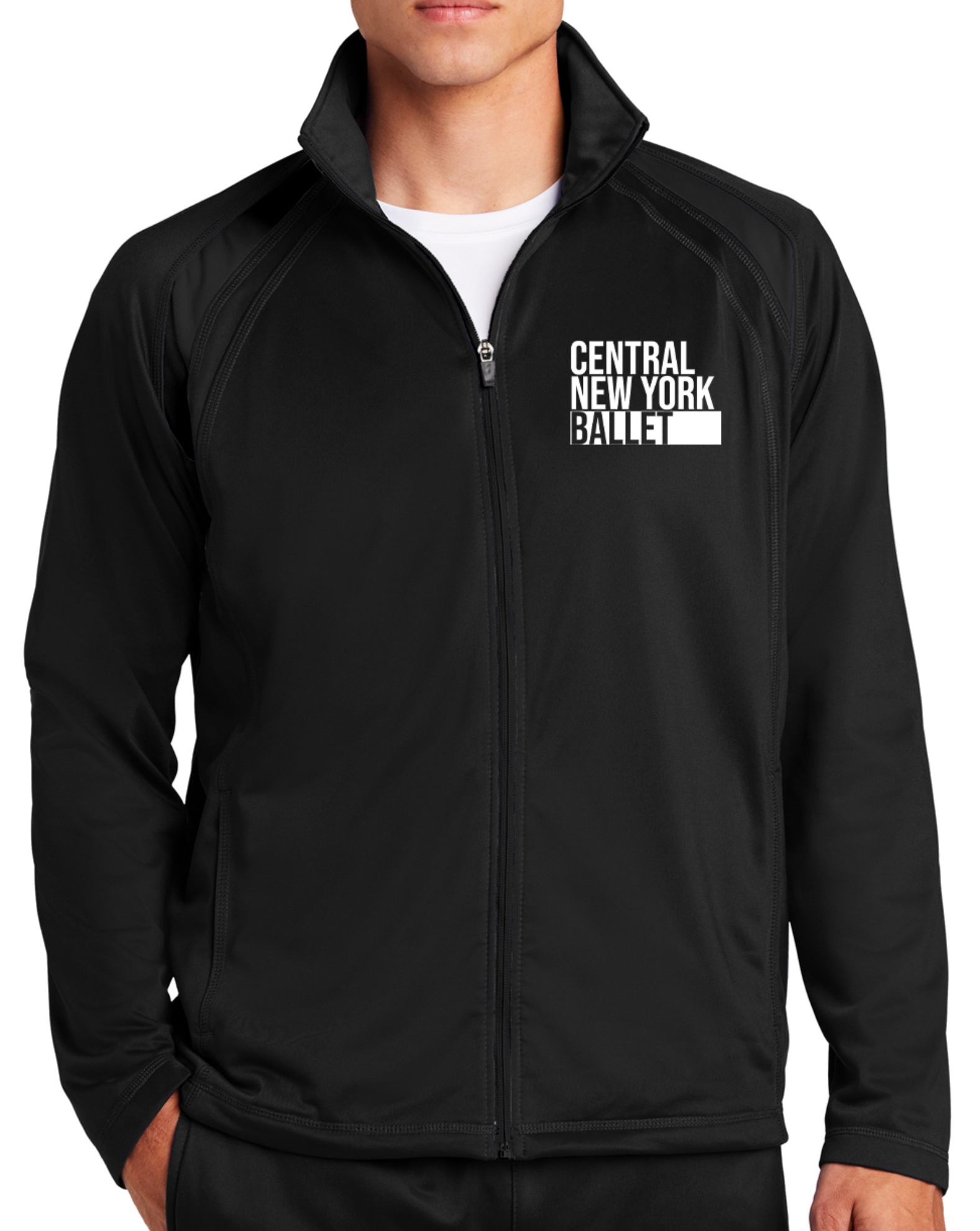 Central New York Ballet Store - mens embroidered ballet track jacket