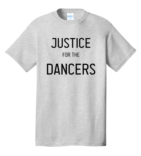 Central New York Ballet Store - adult unisex justice for the dancers tee
