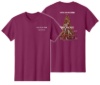 Central New York Ballet Store - the nutcracker 2025 t shirt left chest back