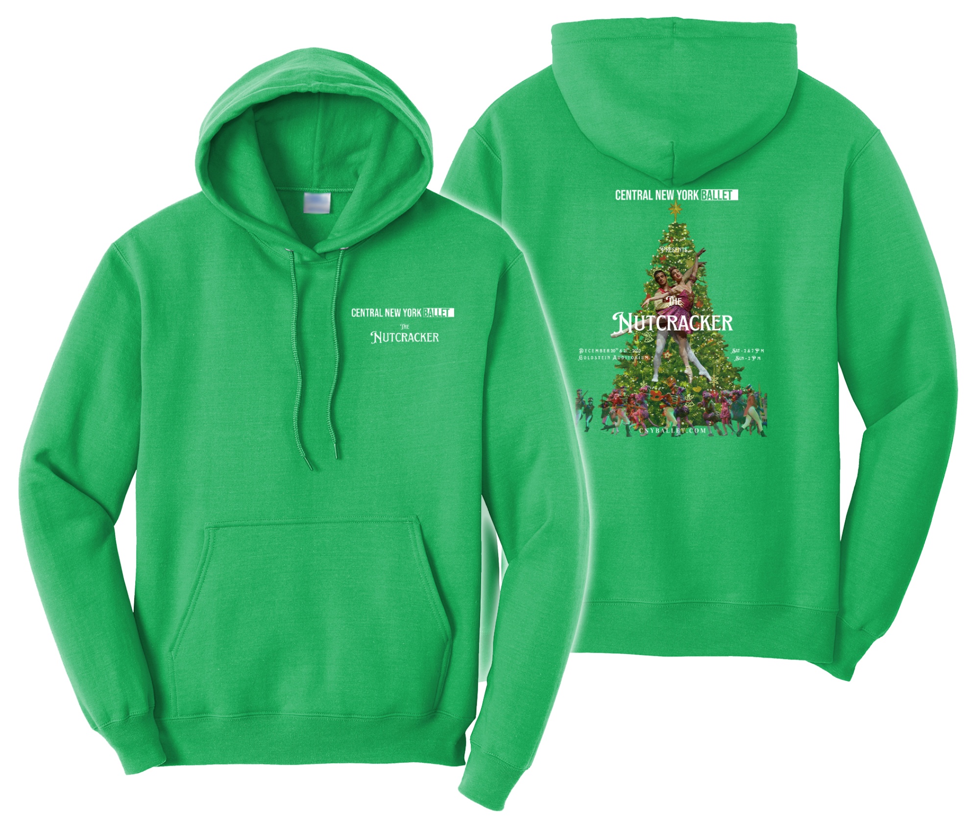 Central New York Ballet Store - the nutcracker 2025 hoodie adults