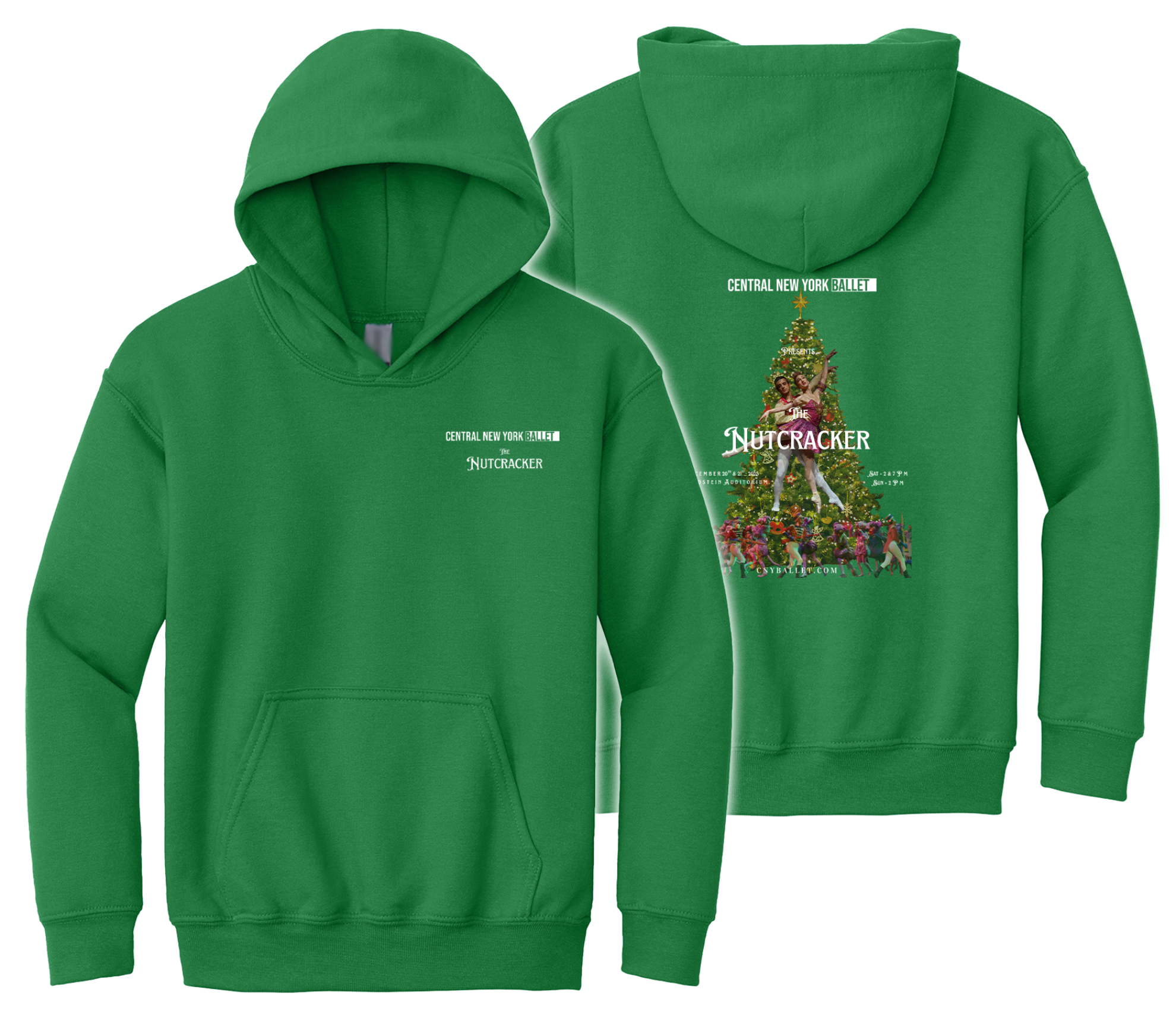 Central New York Ballet Store - the nutcracker 2025 hoodie youth