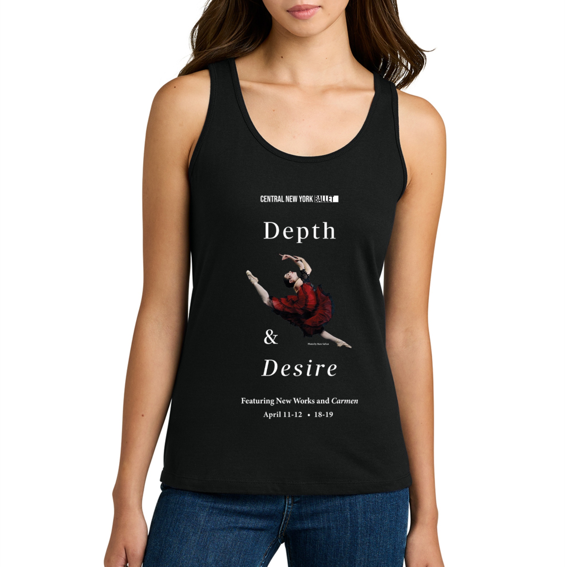 Central New York Ballet Store - depth desire womens tank top