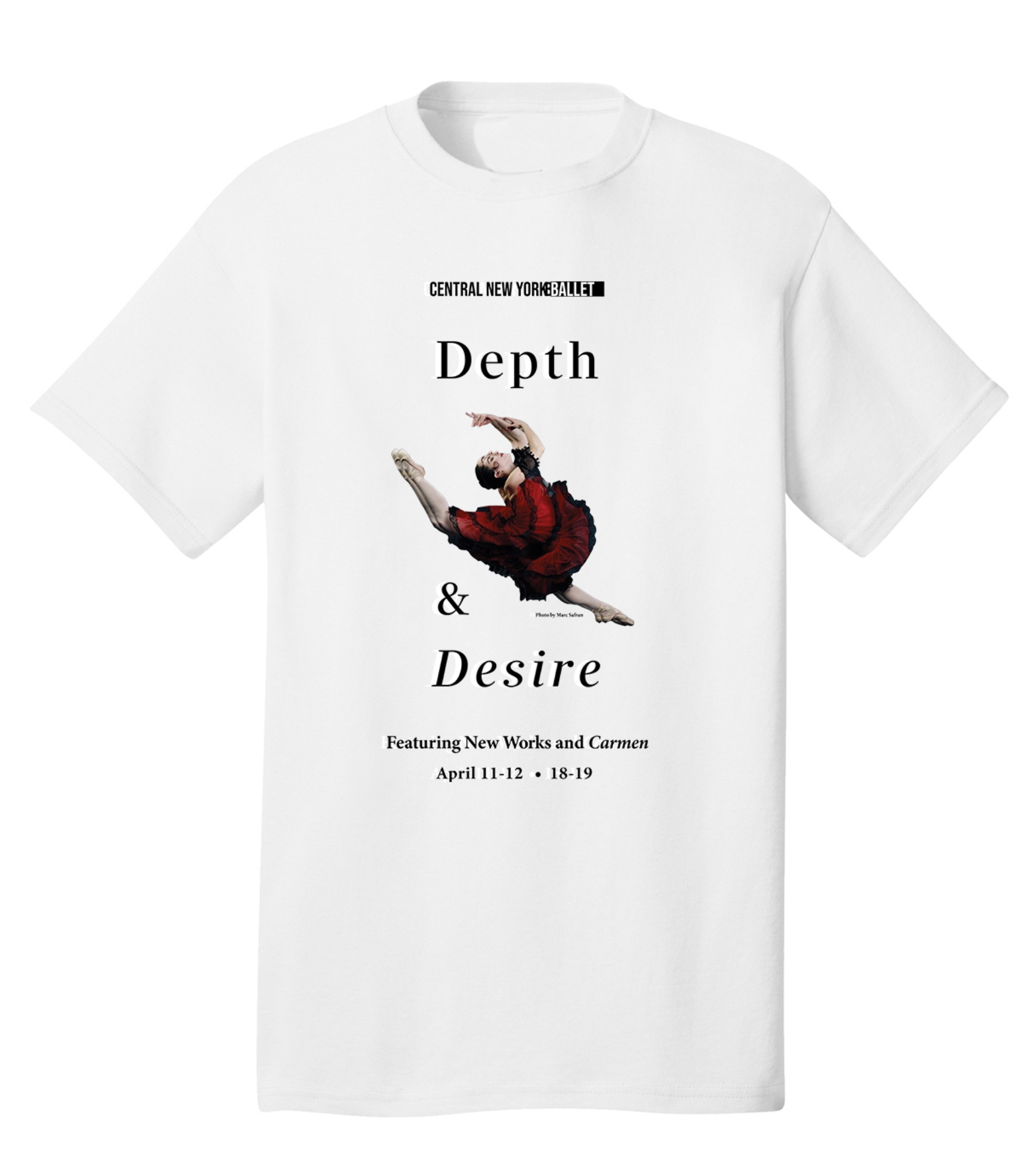 Central New York Ballet Store - depth desire adult unisex tee