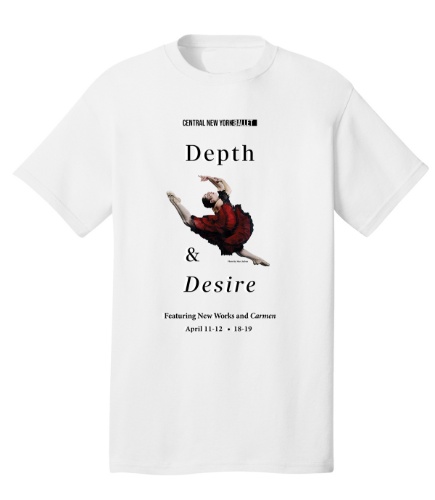 Central New York Ballet Store - depth desire adult unisex tee