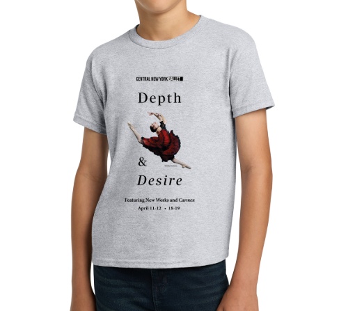 Central New York Ballet Store - depth desire youth tee